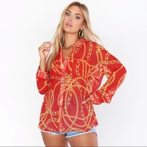 SHOW ME YOUR MUMU X Heather McMahan Presto Shirt